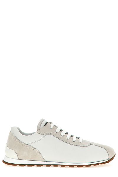 Brunello Cucinelli Monili Chain Detailed Low-Top Sneakers