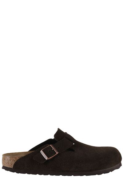 Birkenstock Buckle Detailed Slip-On Sandals