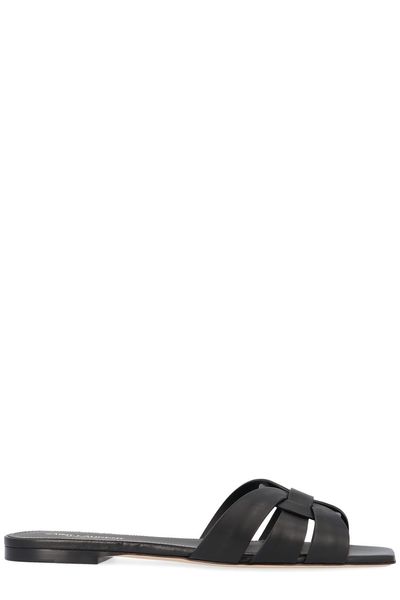Saint Laurent Tribute Slip-On Sandals