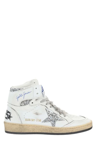 Golden Goose Deluxe Brand Sky Star High-Top Sneakers