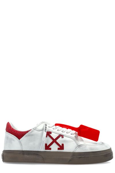 Off-White Logo Patch Lace-Up Sneakers