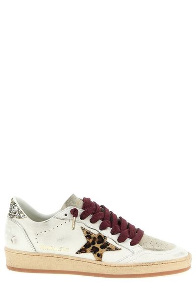 Golden Goose Deluxe Brand Ball Star Glittered Sneakers