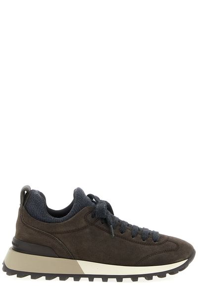 Brunello Cucinelli Knit Detailed Sneakers