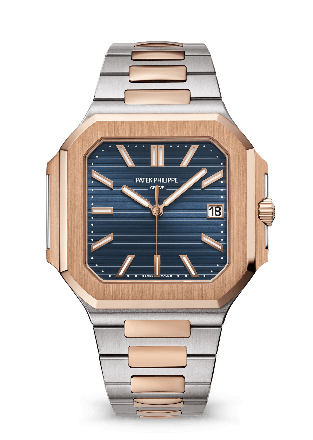 Patek Philippe Cubitus 5821/1AR-001 — Rose gold and steel