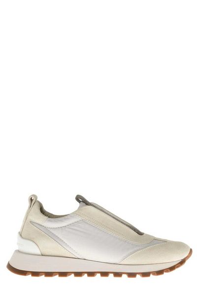 Brunello Cucinelli Embellished Track Sneakers