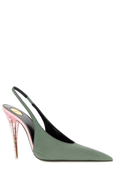 Saint Laurent Loredana 110 Slingback Heeled Pumps