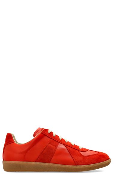 Maison Margiela Panelled Low-Top Sneakers