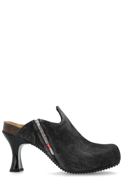 Diesel D-Woodstock-Denim Mules