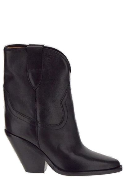 Isabel Marant Almond Toe Slip-On Boots