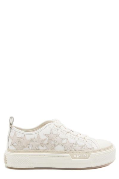 Amiri Star Embroidered Low-Top Sneakers