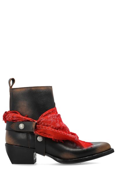 Golden Goose Deluxe Brand Debbie Bandana Scarf Detailed Boots
