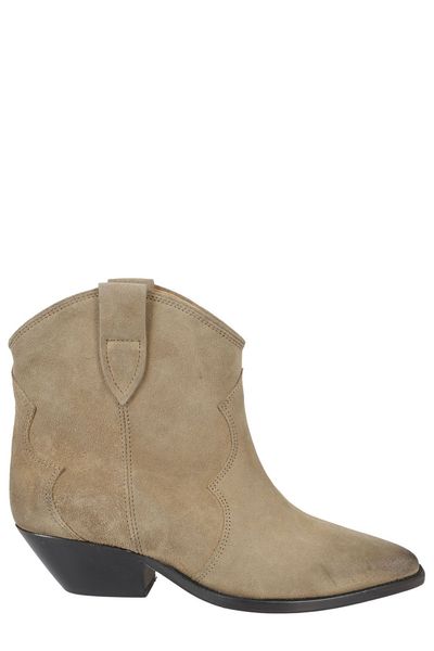 Isabel Marant Dewina Pointed Toe Ankle Boots