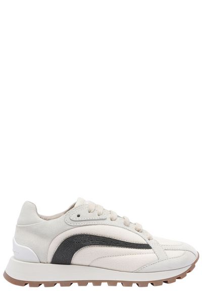 Brunello Cucinelli Striped Twill Runners
