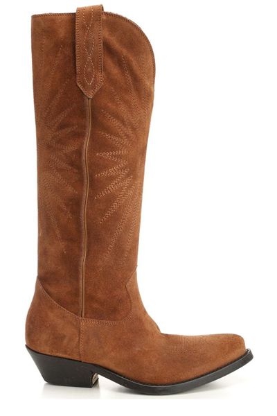 Golden Goose Deluxe Brand Wish Star Embroidered Boots