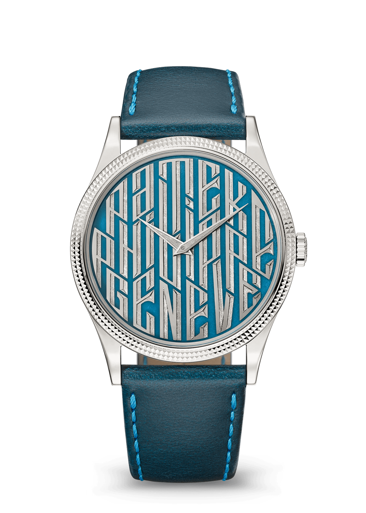 Patek Philippe Rare Handcrafts 5177G-056 — Blue typography