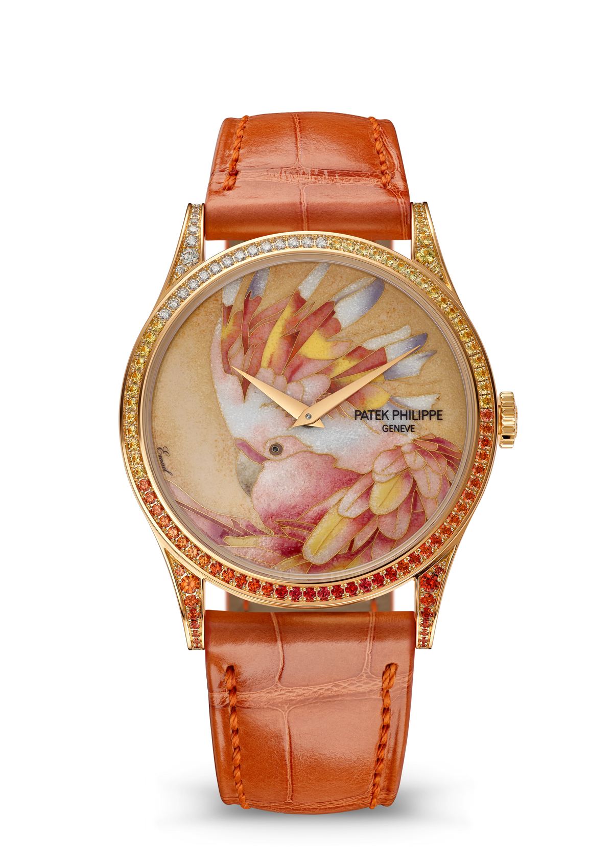 Patek Philippe Rare Handcrafts 5077/210R-001 — Leadbeater’s Cockatoo