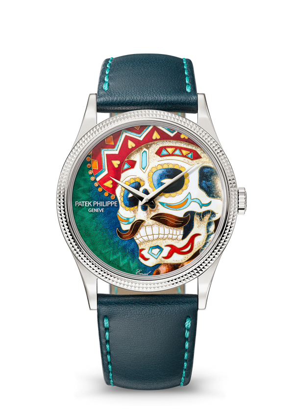Patek Philippe Rare Handcrafts 5177G-057 — Man with a Mustache