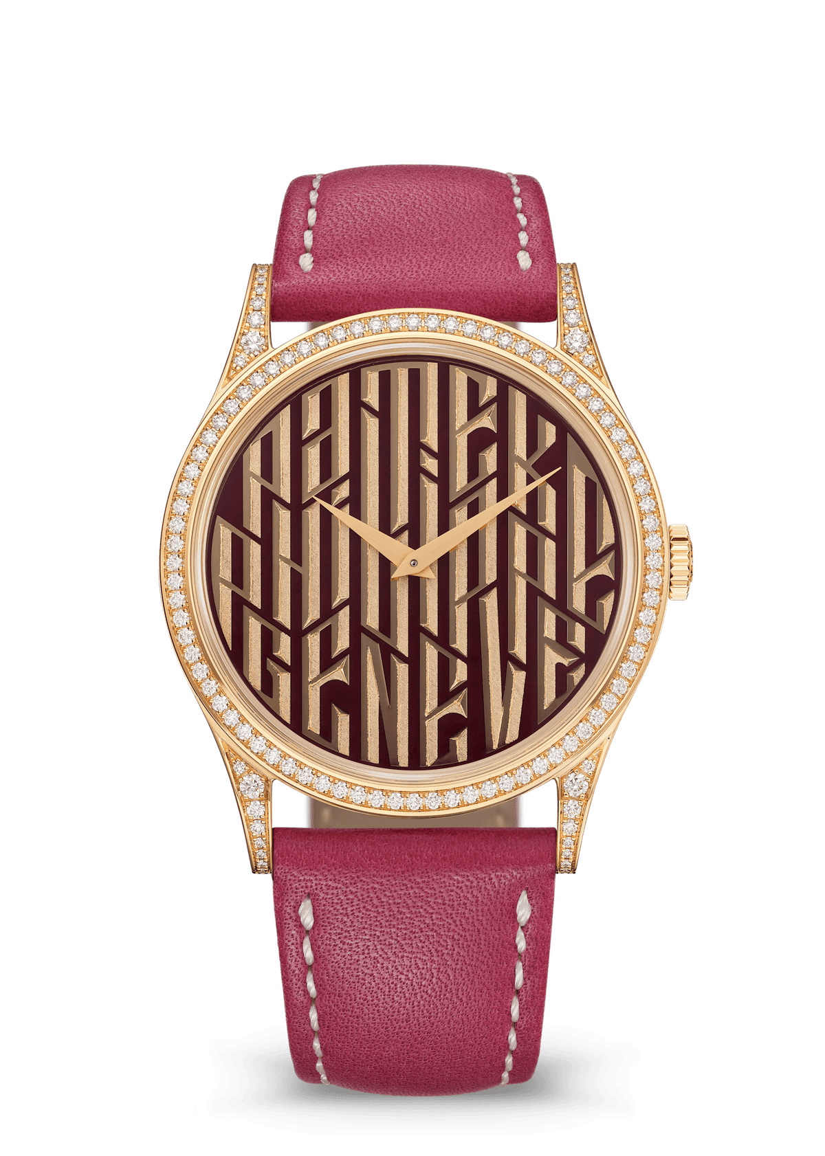 Patek Philippe Rare Handcrafts 5077/100R-068 — Pink Typography