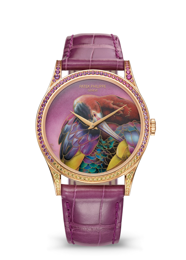 Patek Philippe Rare Handcrafts 5077/213R-001 — White-Faced Ibis