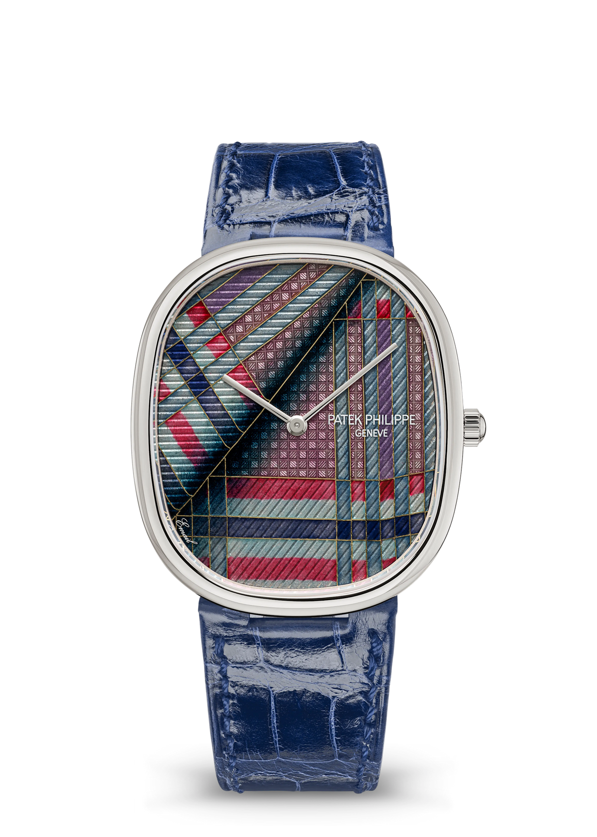 Patek Philippe Rare Handcrafts 5738/50G-045 — Blue Tartan