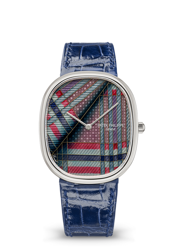 Patek Philippe Rare Handcrafts 5738/50G-045 — Blue Tartan