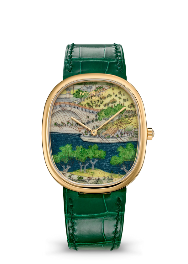 Patek Philippe Rare Handcrafts 5738/50J-015 — Festivities by the River