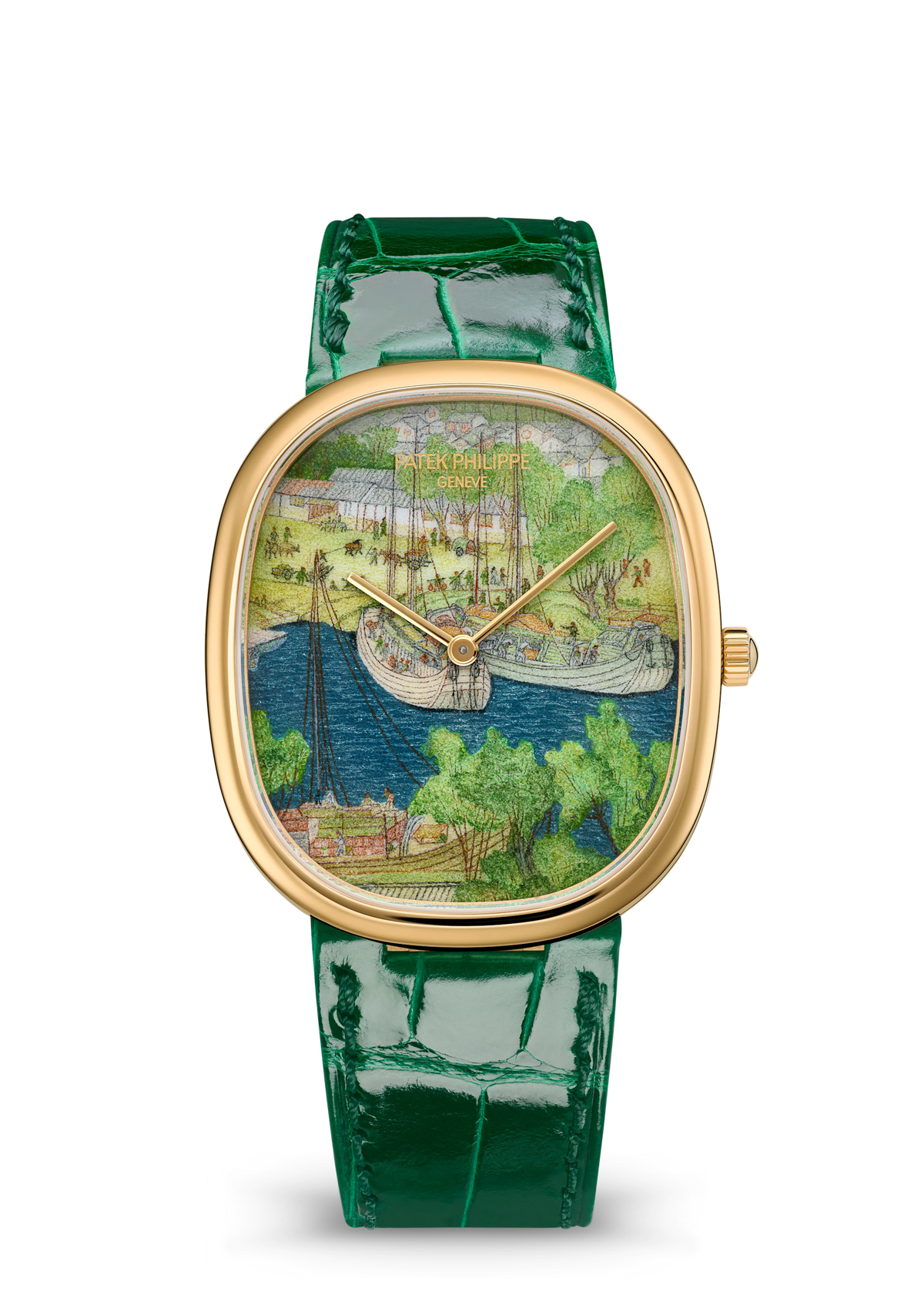 Patek Philippe Rare Handcrafts 5738/50J-016 — Boats in the Port