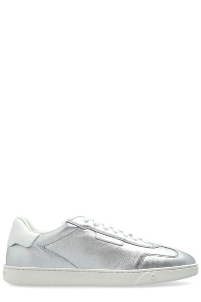 Ferragamo Logo Tag Low-Top Sneakers
