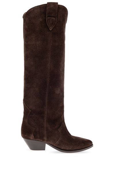 Isabel Marant Denvee Pointed-Toe Knee-Length Boots
