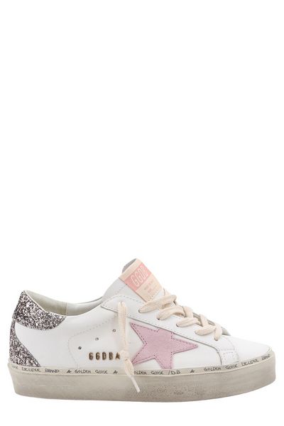 Golden Goose Deluxe Brand Hi-Star Glittered Sneakers