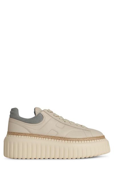 Hogan H-Stripes Platform Low-Top Sneakers