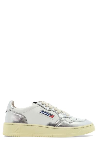 Autry Medalist Bicolor Low-Top Sneakers