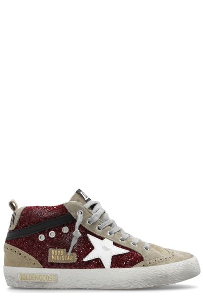 Golden Goose Deluxe Brand Mid Star Classic High-Top Sneakers