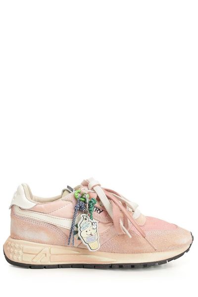 Autry Reelwind Super Vintage Lace-Up Sneakers