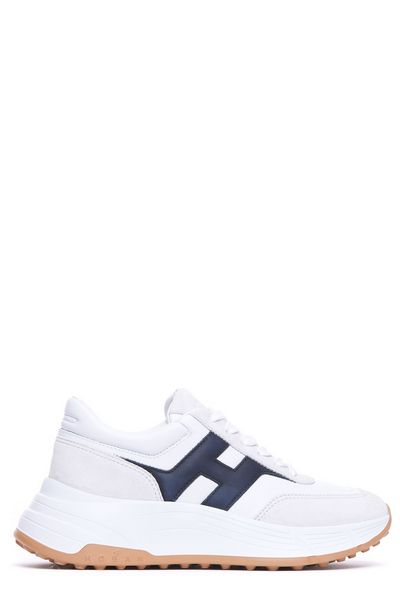 Hogan Logo Embossed Chunky Sneakers