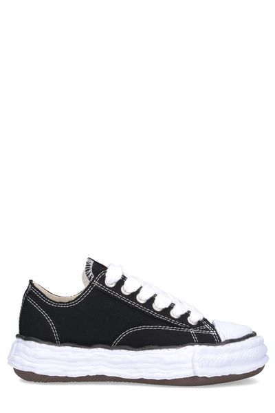Maison Mihara Yasuhiro Round-Toe Lace-Up Sneakers