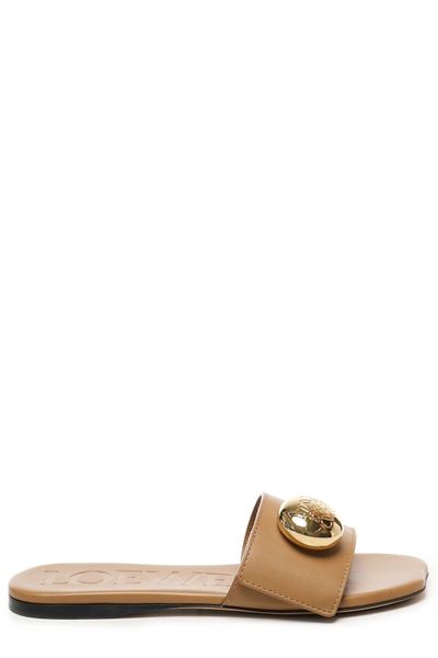 Loewe Logo Plaque Slides