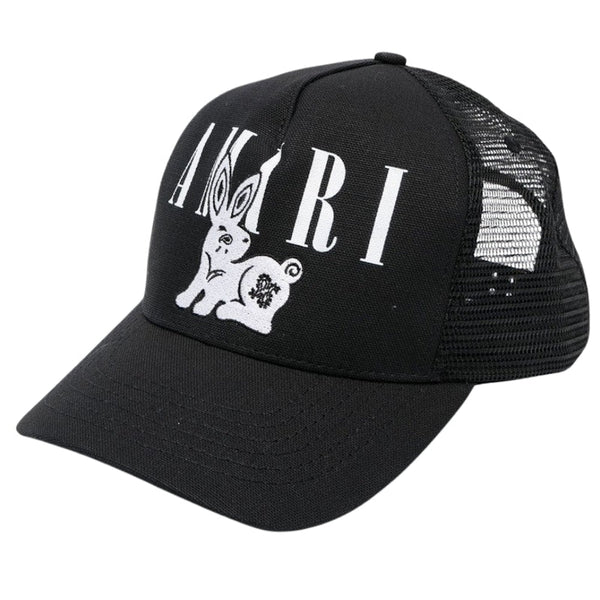 AMIRI Bandana Rabbit Logo Hat Black