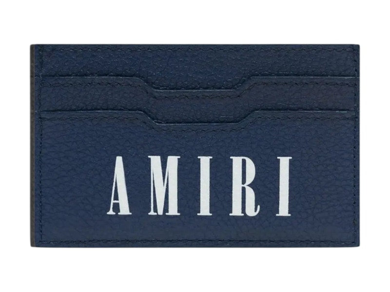 Large Logo Card Holder Navy