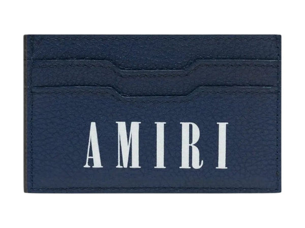 Large Logo Card Holder Navy