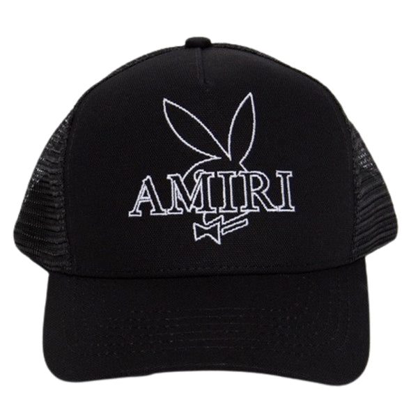 AMIRI Playboy Bunny Logo Hat Black