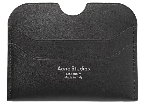 Logo Print Cardholder Black