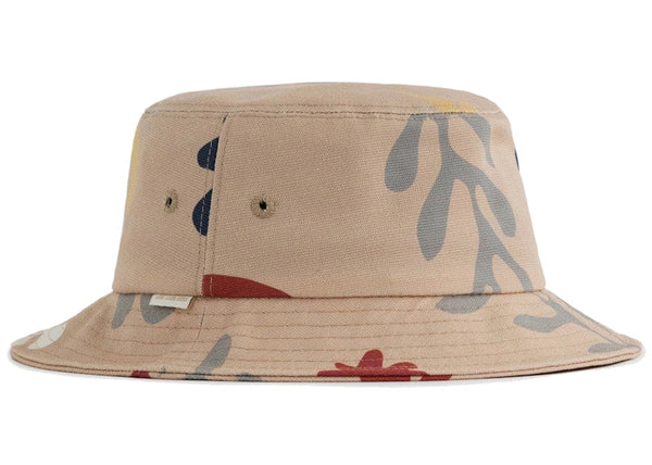 Aime Leon Dore Printed Cutout Bucket Hat Tan
