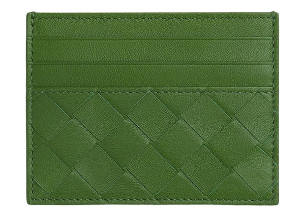 Intrecciato Card Holder Avocado