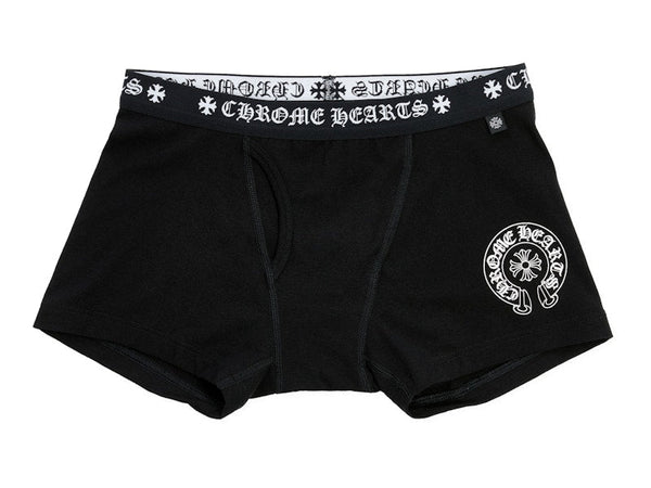 Chrome Hearts Boxer Brief Shorts Black/White