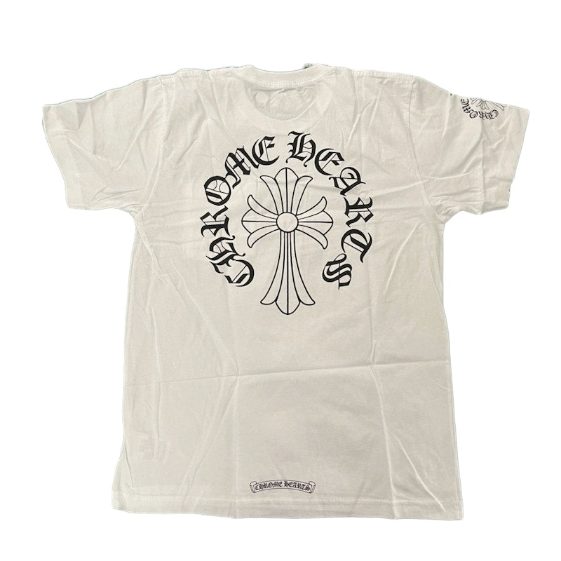 Chrome Hearts Cross Short Sleeve Pocket T-shirt White