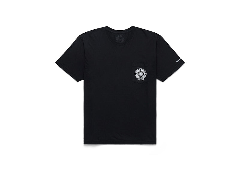Chrome Hearts Horse Shoe Logo Pocket T-Shirt Black