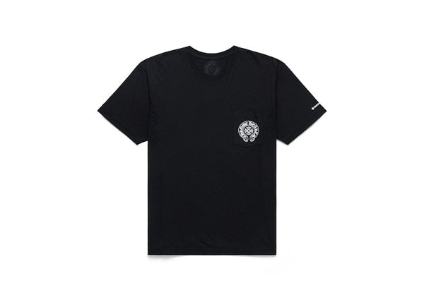 Chrome Hearts Horse Shoe Logo Pocket T-Shirt Black
