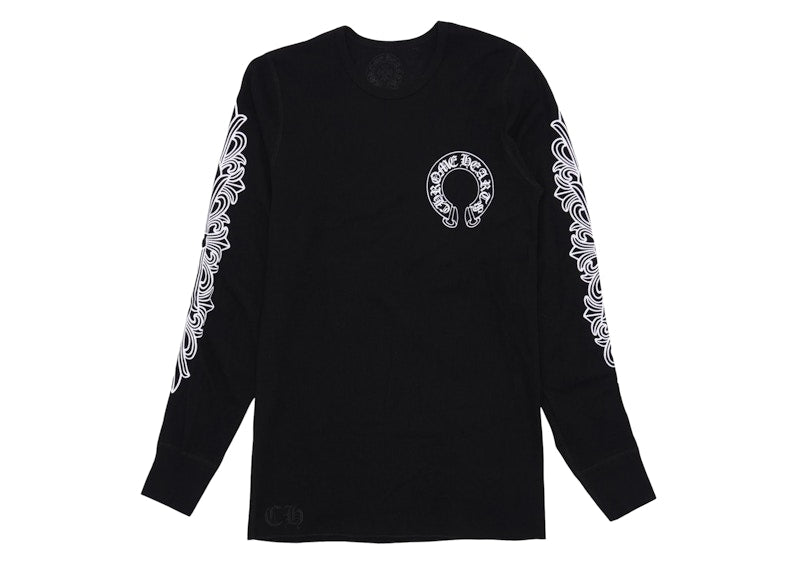 Chrome Hearts Horseshoe Thermal Waffle T-shirt Black