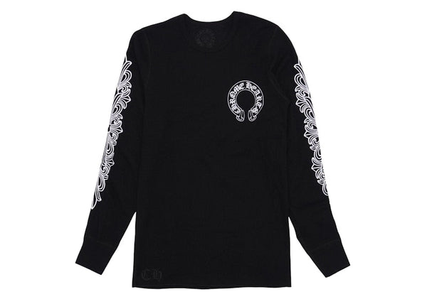 Chrome Hearts Horseshoe Thermal Waffle T-shirt Black